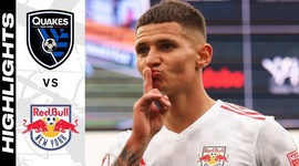 Major League Soccer: San Jose 1 - 3 RB New York (2022)