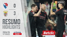 Liga Portugal Betclic: Gil Vicente 0 - 3 Benfica (2024-2025)