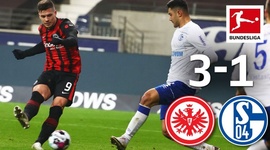 Bundesliga: Frankfurt 3 - 1 Schalke 04 (2020-2021)