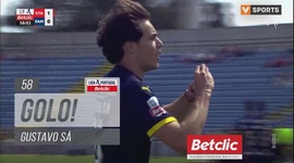 Liga Portugal Betclic: Santa Clara vs Famalicão, Golo 1-1 Gustavo Sá (2024-2025)