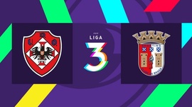 Liga 3: Oliveirense 2 - 4 Sp. Braga (2021-2022)