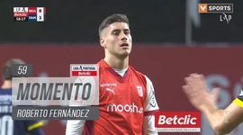 Liga Portugal Betclic: Sp. Braga vs Famalicão, Jogada Roberto Fernández, 59' (2024-2025)