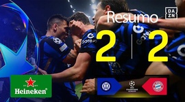 Liga Campeões: Inter 2 - 2 Bayern München (2024-2025)