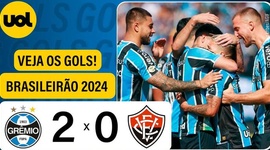 Brasileirão: Grêmio 2 - 0 Vitória (2024)
