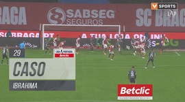 Liga Portugal Betclic: Sp. Braga vs Boavista, Caso Ibrahima, 29' (2024-2025)