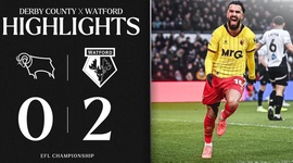Championship: Derby County 0 - 2 Watford (2024-2025)