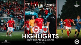 Liga Conferência Europa: KF Prishtina 4 - 5 g.p Larne FC (2025-2026)