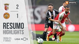 Liga NOS: Sp. Braga 2 - 1 Nacional (2020-2021)