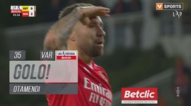 Liga Portugal Betclic: Estoril vs Benfica, Golo 0-2 Otamendi (VAR) (2024-2025)