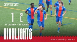 Juniores A S19 I Divisão: Lusitânia 1 - 2 Alverca (2023-2024)