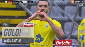 Liga Portugal Betclic: Arouca vs Farense, Golo 1-0 Tiago Esgaio (2023-2024)