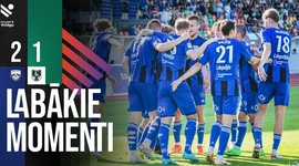 Virsliga: Grobinas SC 2 - 1 FK Tukums 2000 (2024)