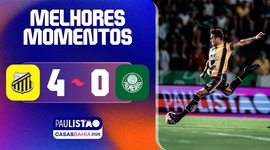 Campeonato Paulista: Novorizontino 4 - 0 Palmeiras (2026)