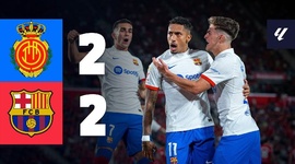 La Liga: Mallorca 2 - 2 Barcelona (2023-2024)