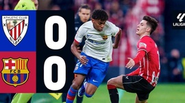 La Liga: Athletic Bilbao 0 - 0 Barcelona (2023-2024)