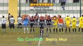 Segunda Liga: Sp. Covilhã 2 - 0 Beira-Mar (2014-2015)