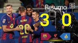 La Liga: Barcelona 3 - 0 Getafe (2025-2026)