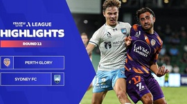 A-League: Perth Glory 1 - 1 Sydney FC (2023-2024)