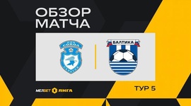 FNL: Sokol Saratov 1 - 1 Baltika Kaliningrad (2024-2025)