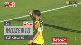 Liga Portugal Betclic: Santa Clara vs Estoril, Jogada João Carvalho, 55' (2024-2025)