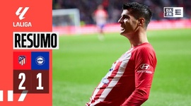 La Liga: Atlético Madrid 2 - 1 Alavés (2023-2024)