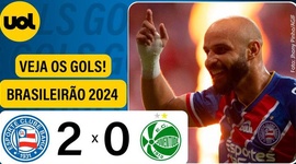 Brasileirão: Bahia 2 - 0 Juventude (2024)