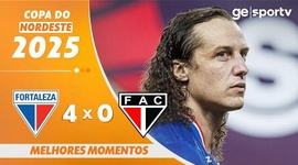 Copa do Nordeste: Fortaleza 4 - 0 Ferroviário (2025)