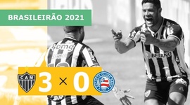 Brasileirão: Atlético-MG 3 - 0 Bahia (2021)