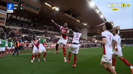 Ligue 1: Monaco vs Marseille, Golo 3-0 D. Zakaria (g.p.) (2024-2025)