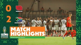 CAN: Marrocos 0 - 2 África do Sul (2023)