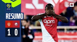 Ligue 1: Monaco 1 - 0 Lille (2023-2024)