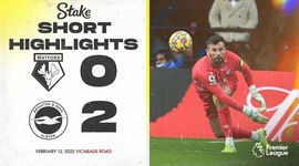 Premier League: Watford 0 - 2 Brighton (2021-2022)