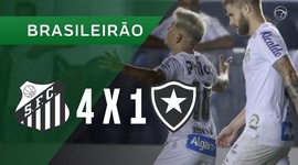 Brasileirão: Santos 4 - 1 Botafogo (2019)