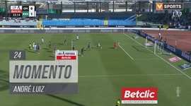 Liga Portugal Betclic: Casa Pia vs Rio Ave, Jogada André Luiz, 24' (2024-2025)