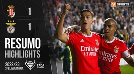 Taça de Portugal Placard: Caldas 3 - 5 g.p Benfica (2022-2023)