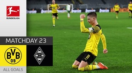 Bundesliga: Dortmund 6 - 0 Mönchengladbach (2021-2022)
