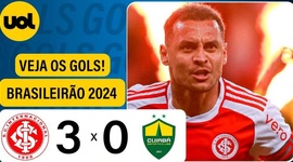 Brasileirão: Internacional 3 - 0 Cuiabá (2024)