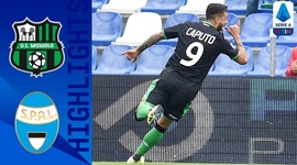 Serie A: Sassuolo 3 - 0 SPAL 1907 (2019-2020)