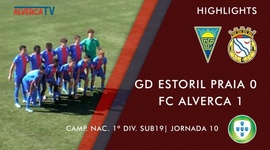 Juniores A S19 I Divisão: Estoril 0 - 1 Alverca (2022-2023)