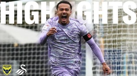 Championship: Oxford United 1 - 2 Swansea City (2024-2025)