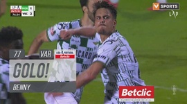 Liga Portugal Betclic: Moreirense vs V. Guimarães, Golo 2-2 Benny (VAR) (2024-2025)