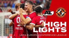 Liga Conferência Europa: AZ 7 - 0 Dundee Utd (2022-2023)