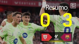 La Liga: Athletic Bilbao 0 - 3 Barcelona (2024-2025)