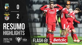 Taça de Portugal Generali Tranquilidade: Farense 0 - 2 Benfica (2025-2026)