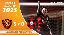 Copa do Nordeste: Sport 5 - 0 Moto Club (2025)