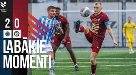 Virsliga: Riga FC 2 - 0 FS Jelgava (2024)