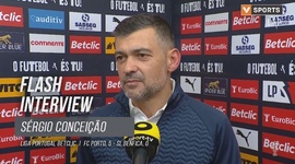 Liga Portugal Betclic: Rescaldo de Sérgio Conceição ao FC Porto 5 - 0 Benfica (2023-2024)