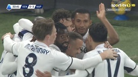 Serie A: Genoa vs Napoli, Golo 0-2 A. Rrahmani (2024-2025)