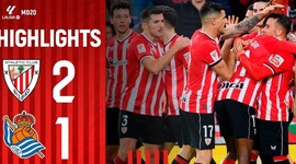 La Liga: Athletic Bilbao 2 - 1 Real Sociedad (2023-2024)