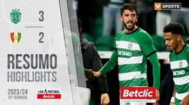 Liga Portugal Betclic: Sporting 3 - 2 CF Estrela Amadora (2023-2024)